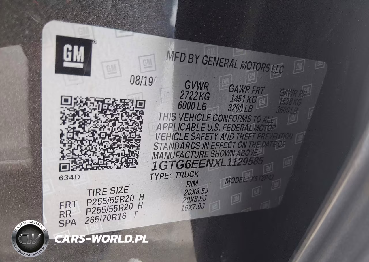 2020 GMC Canyon 4Wd Short Box Denali VIN:1GTG6EENXL1129585 - 9