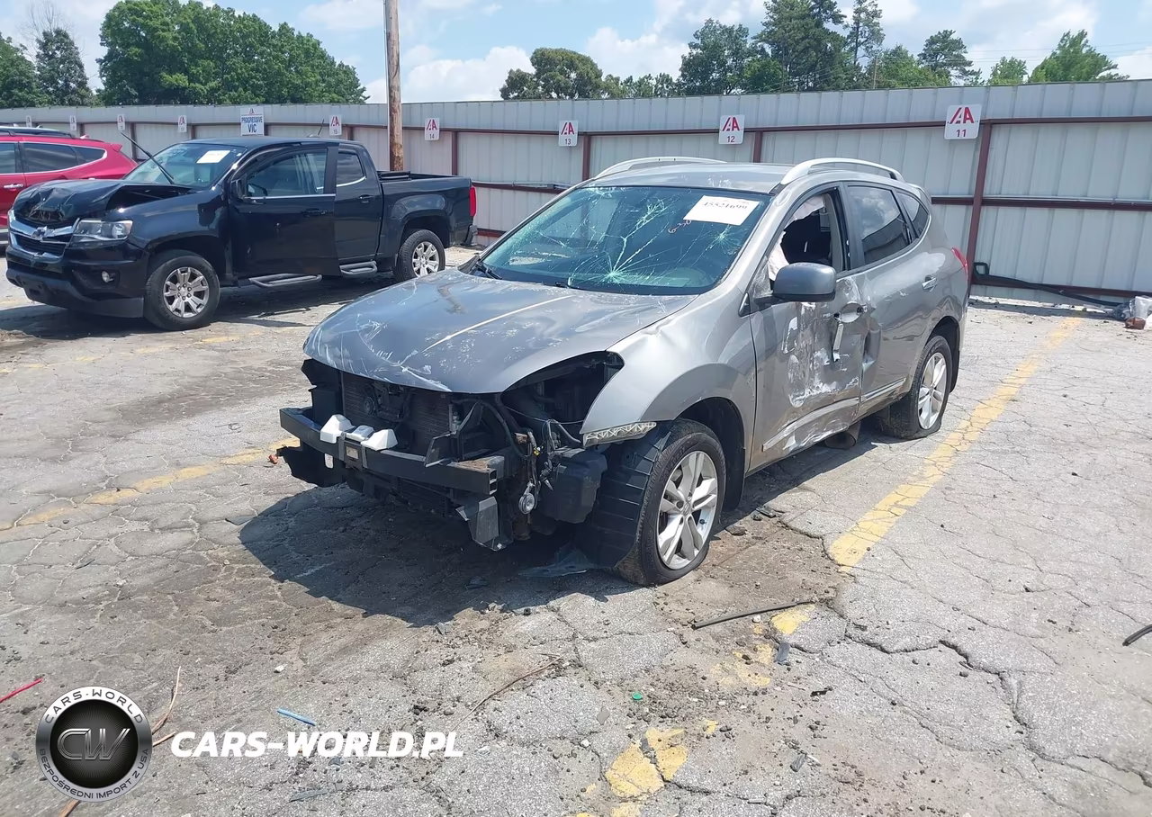 2012 Nissan Rogue Sv VIN:JN8AS5MV0CW391237 - 2