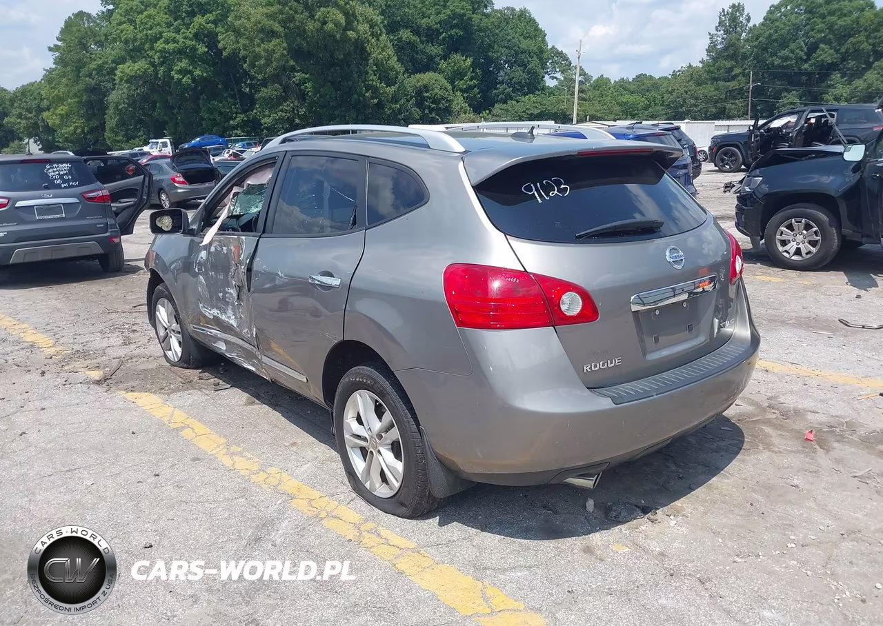 2012 Nissan Rogue Sv VIN:JN8AS5MV0CW391237 - 3
