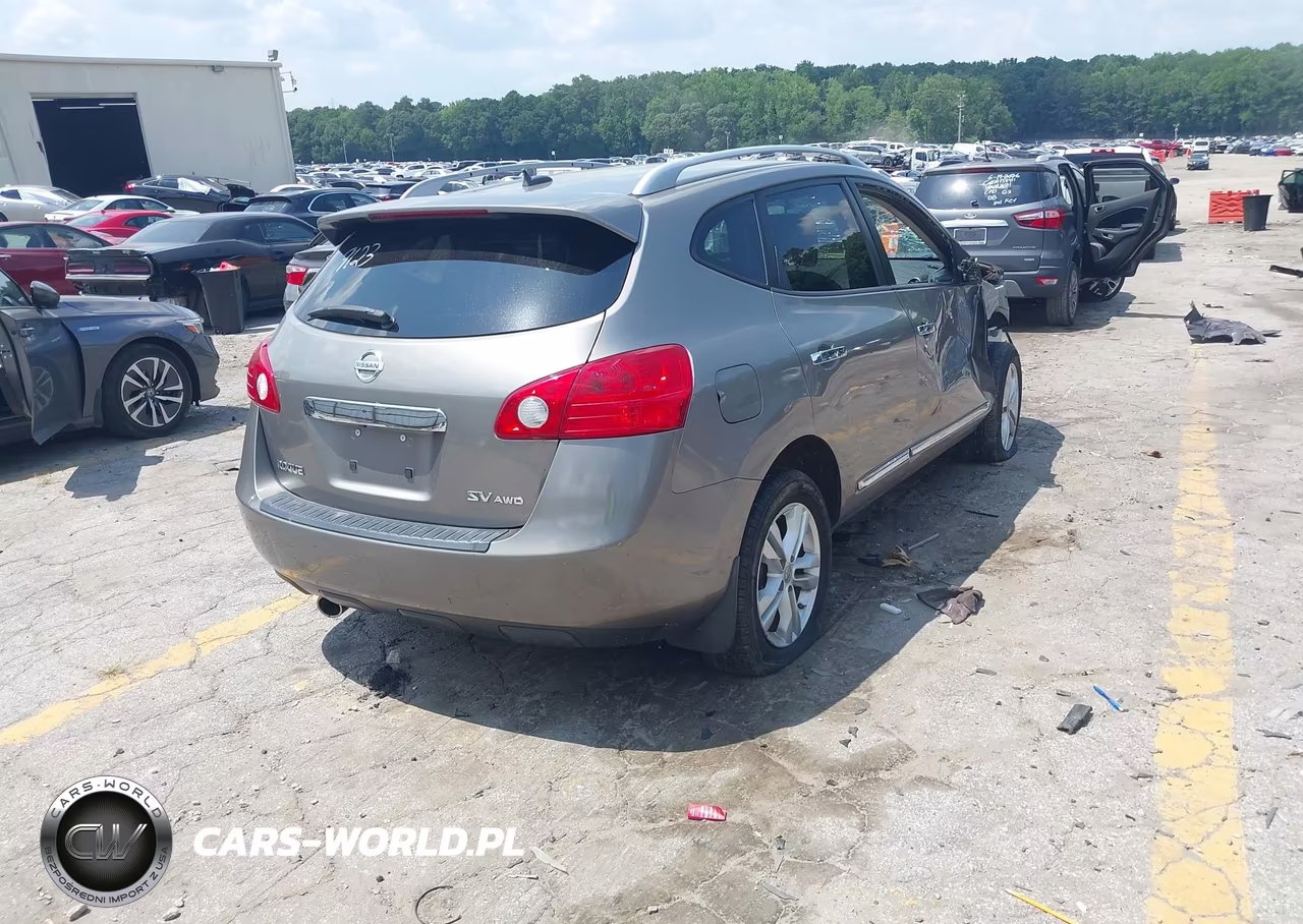 2012 Nissan Rogue Sv VIN:JN8AS5MV0CW391237 - 4