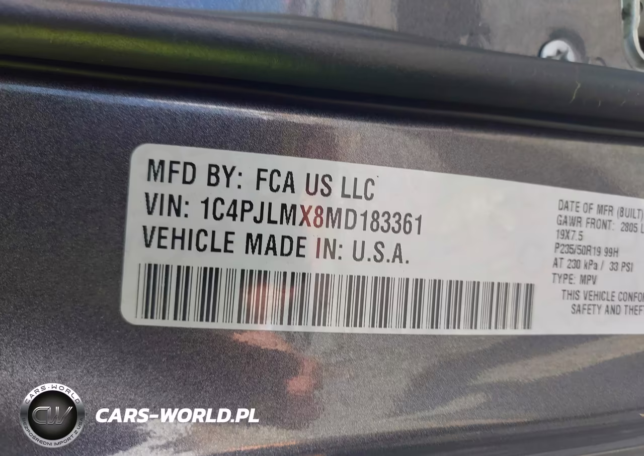 2021 Jeep Cherokee 80Th Anniversary Fwd VIN:1C4PJLMX8MD183361 - 9