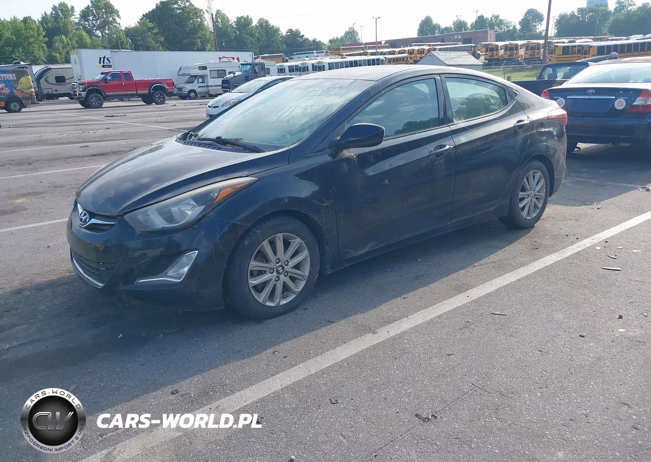 2014 Hyundai Elantra Se VIN:5NPDH4AE8EH540766 - 2