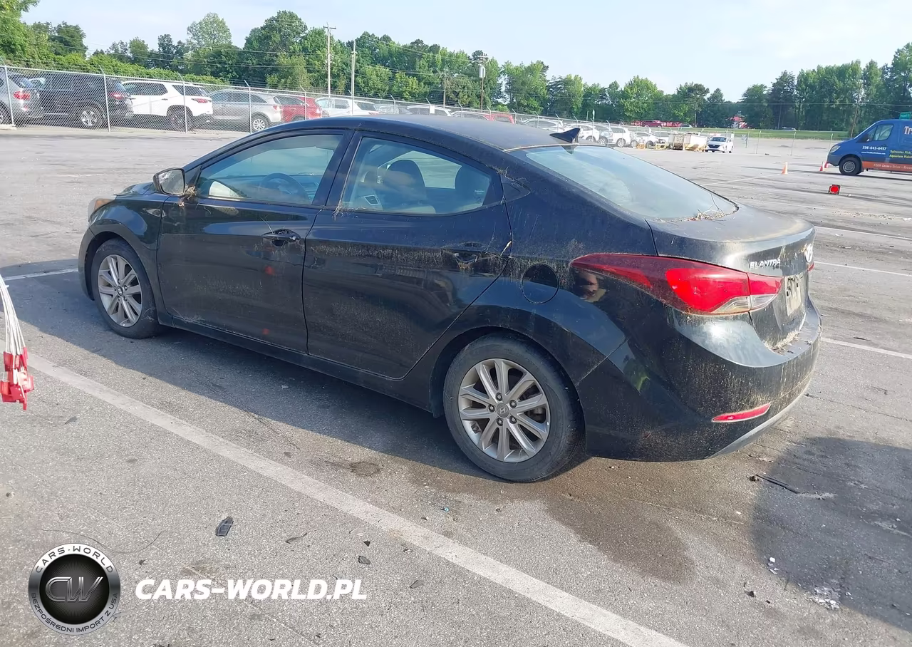 2014 Hyundai Elantra Se VIN:5NPDH4AE8EH540766 - 3