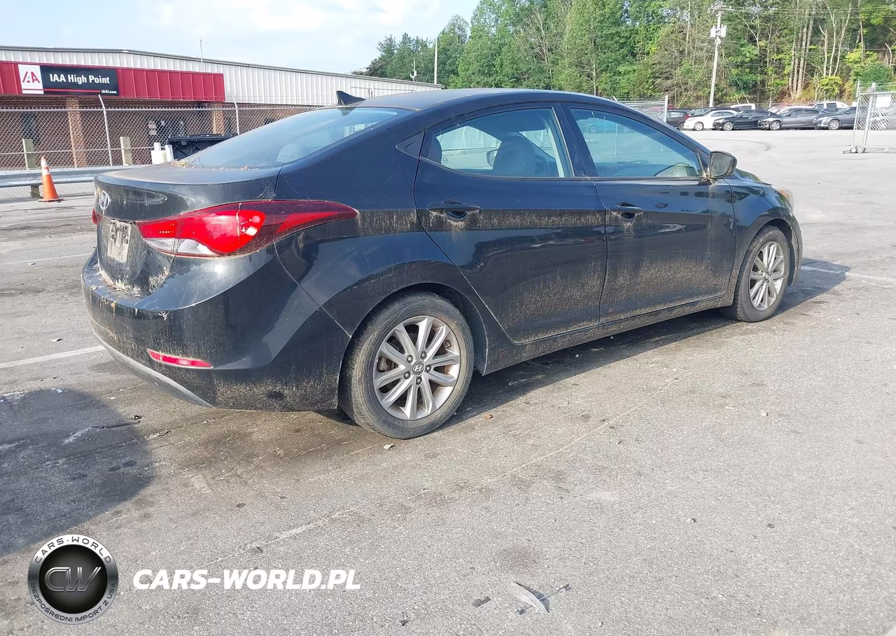2014 Hyundai Elantra Se VIN:5NPDH4AE8EH540766 - 4