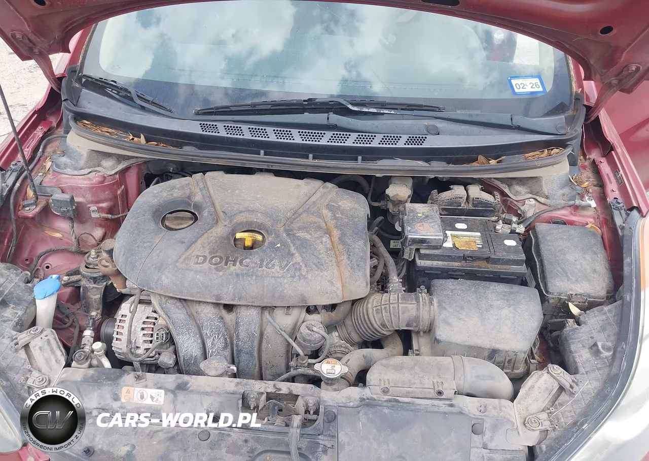2013 Hyundai Elantra Gls VIN:5NPDH4AE3DH238445 - 10