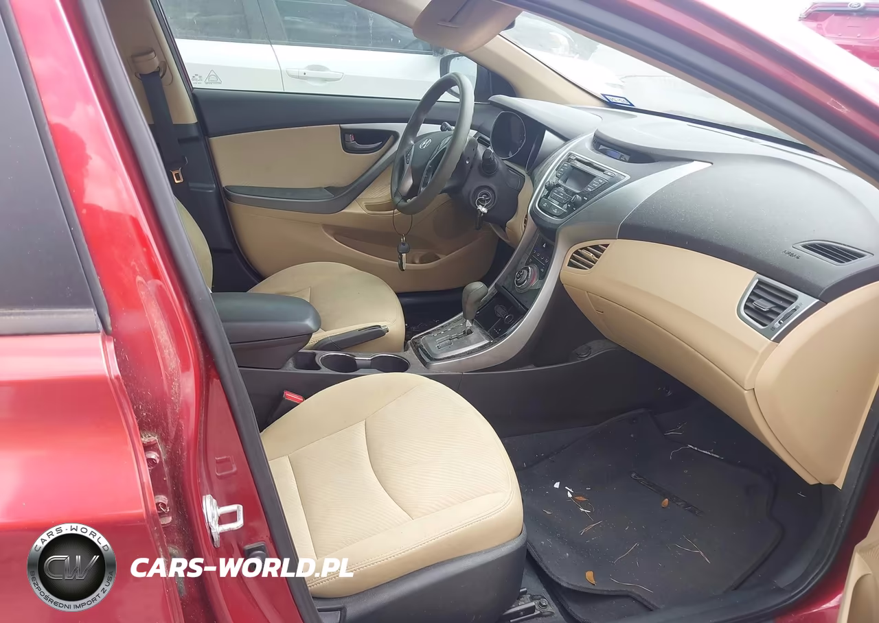2013 Hyundai Elantra Gls VIN:5NPDH4AE3DH238445 - 5