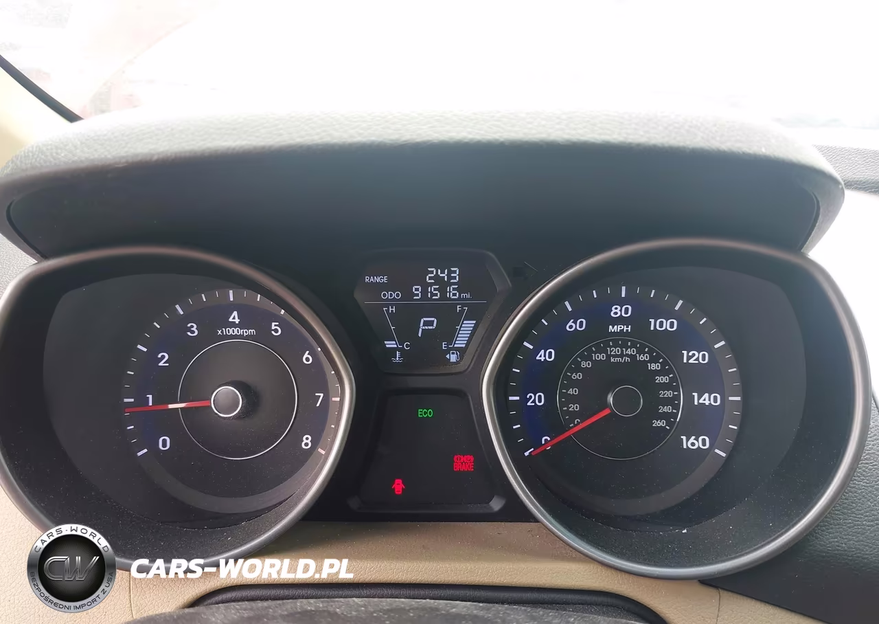 2013 Hyundai Elantra Gls VIN:5NPDH4AE3DH238445 - 7