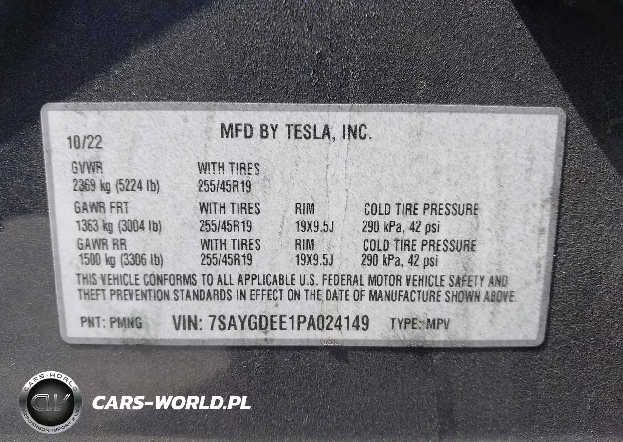 2023 Tesla Model Y Awd-Long Range Dual Motor All-Wheel Drive VIN:7SAYGDEE1PA024149 - 9