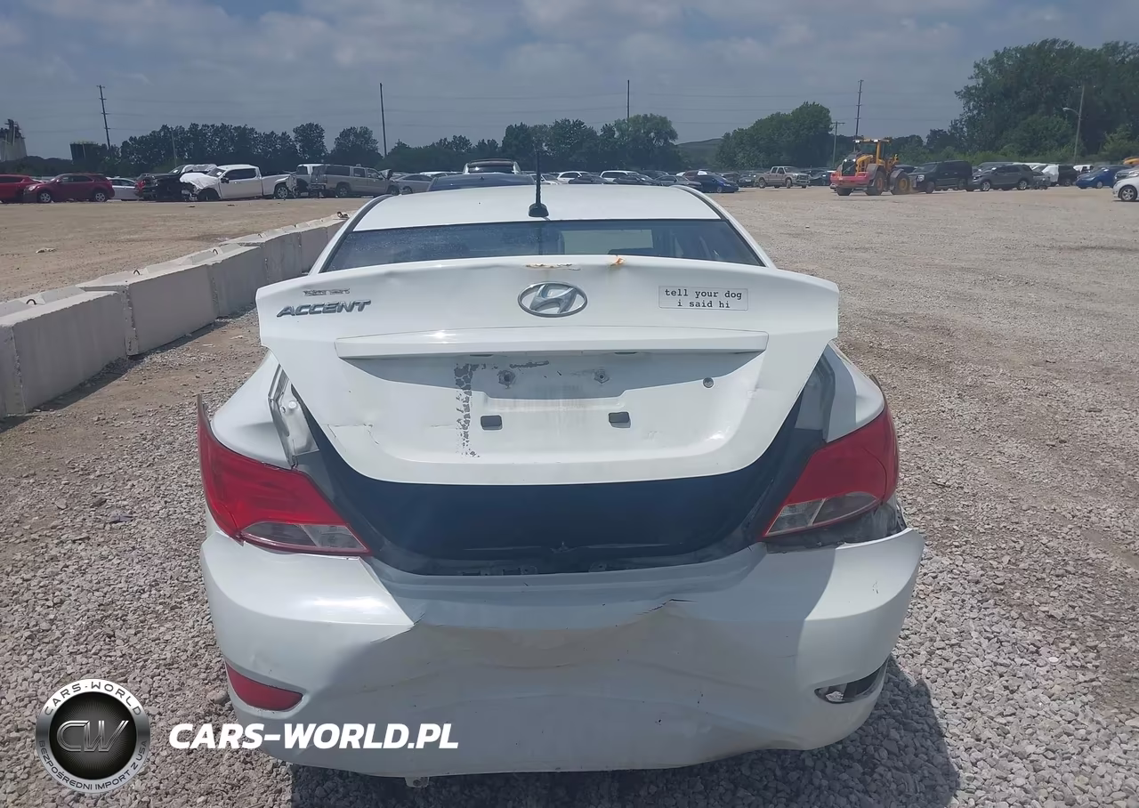 2015 Hyundai Accent Gls VIN:KMHCT4AE0FU853517 - 16