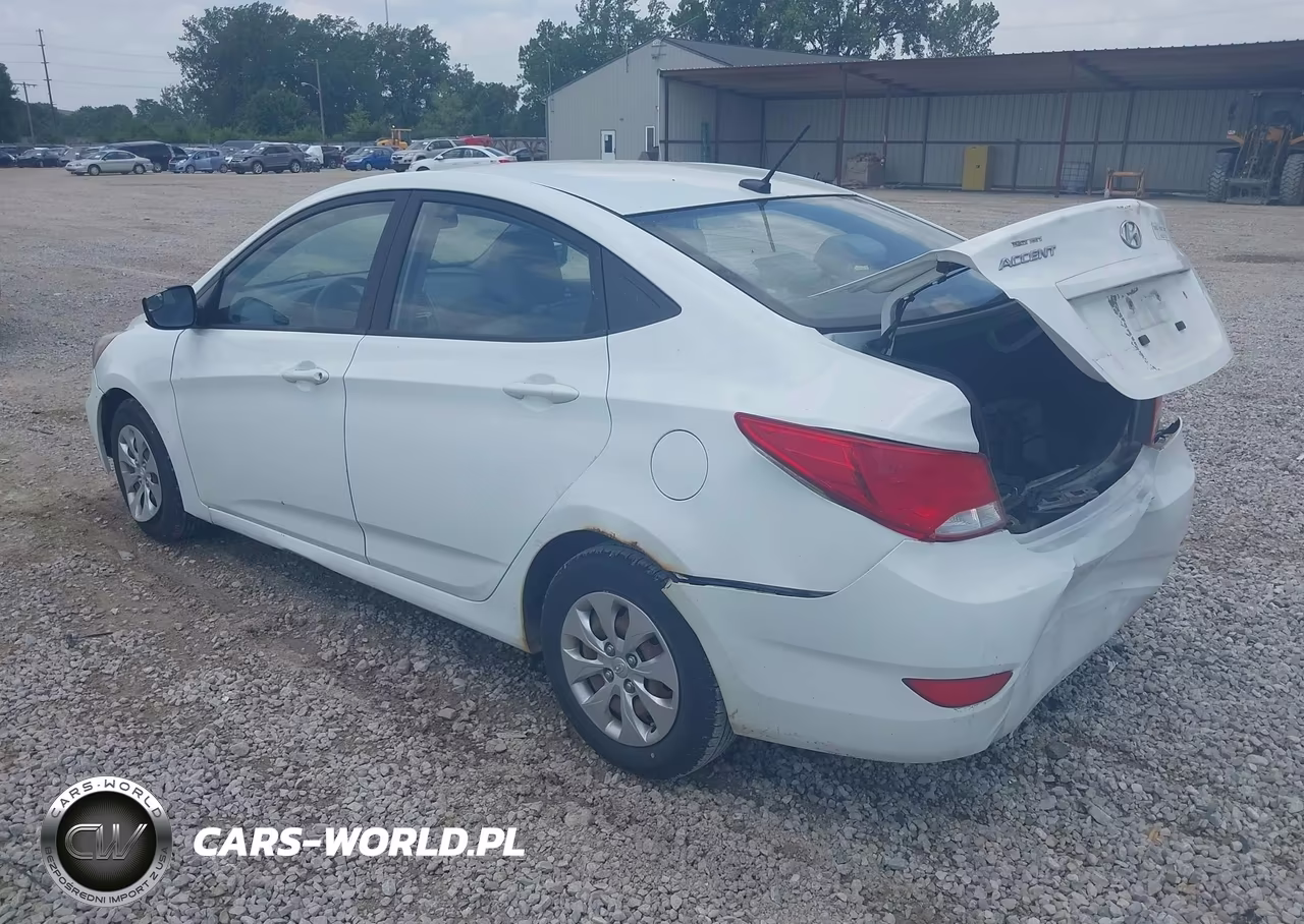 2015 Hyundai Accent Gls VIN:KMHCT4AE0FU853517 - 3