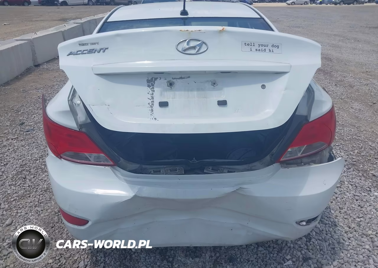 2015 Hyundai Accent Gls VIN:KMHCT4AE0FU853517 - 6
