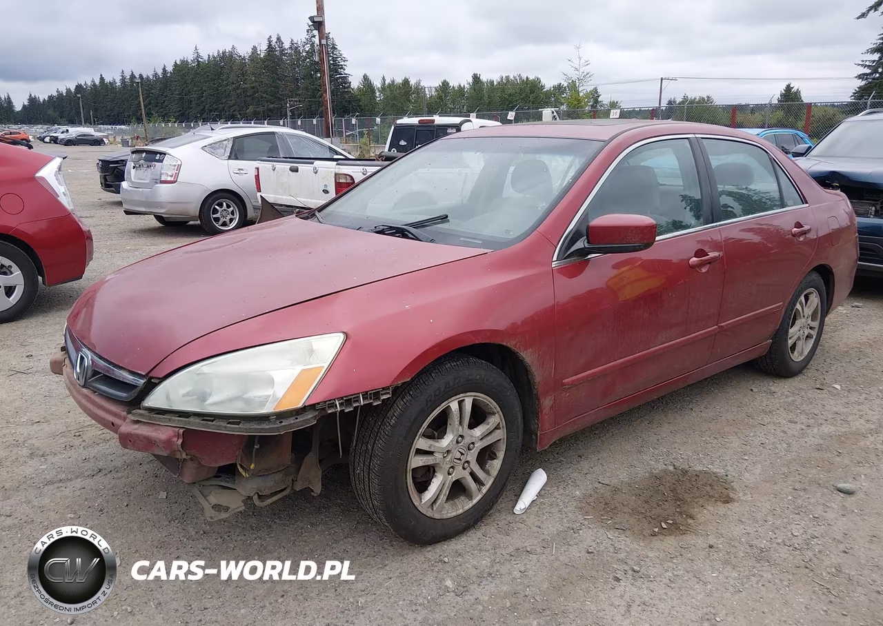 2007 Honda Accord 2.4 Ex VIN:1HGCM56707A177706 - 2