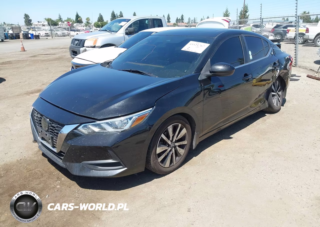 2021 Nissan Sentra Sv Xtronic Cvt VIN:3N1AB8CV9MY206050 - 2