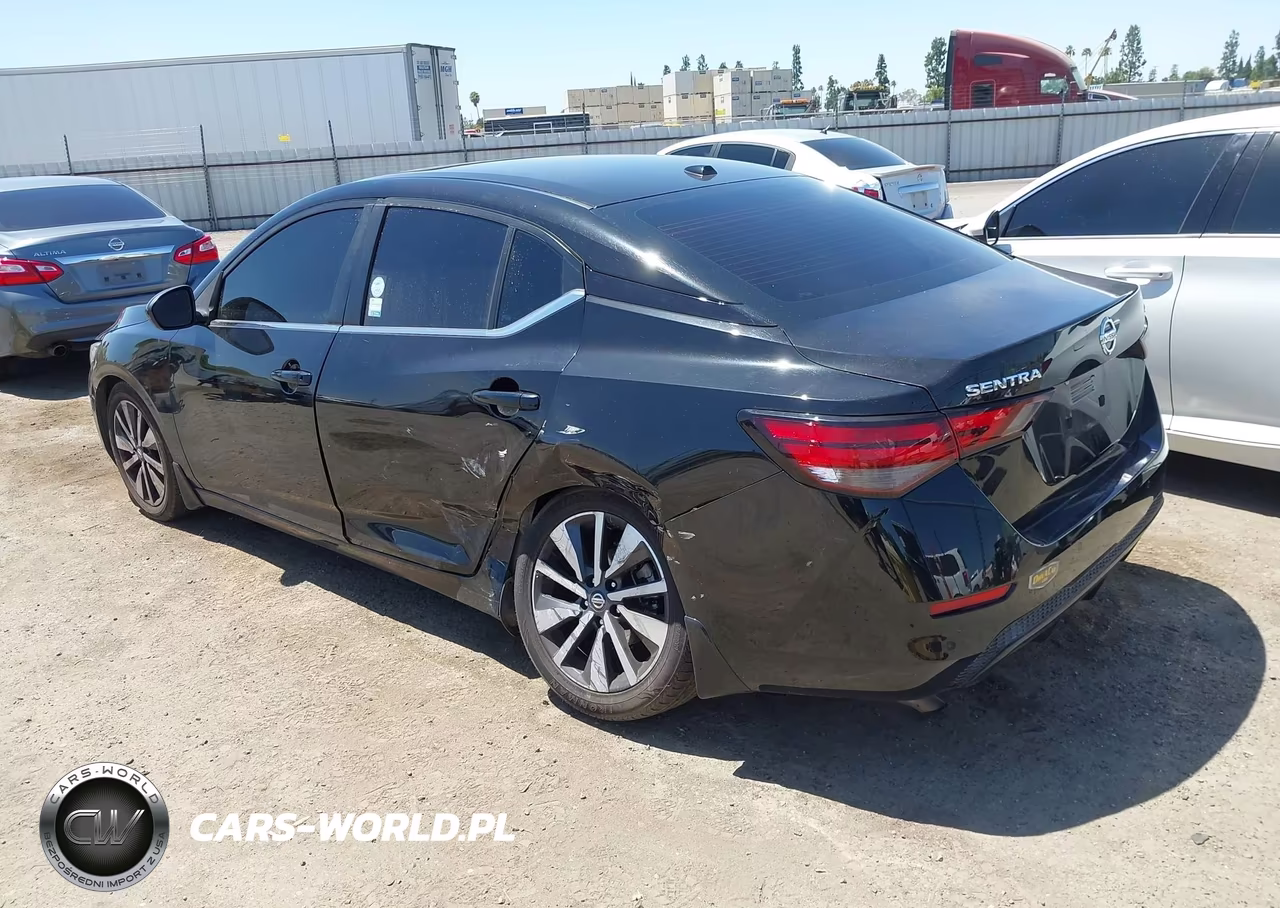 2021 Nissan Sentra Sv Xtronic Cvt VIN:3N1AB8CV9MY206050 - 3