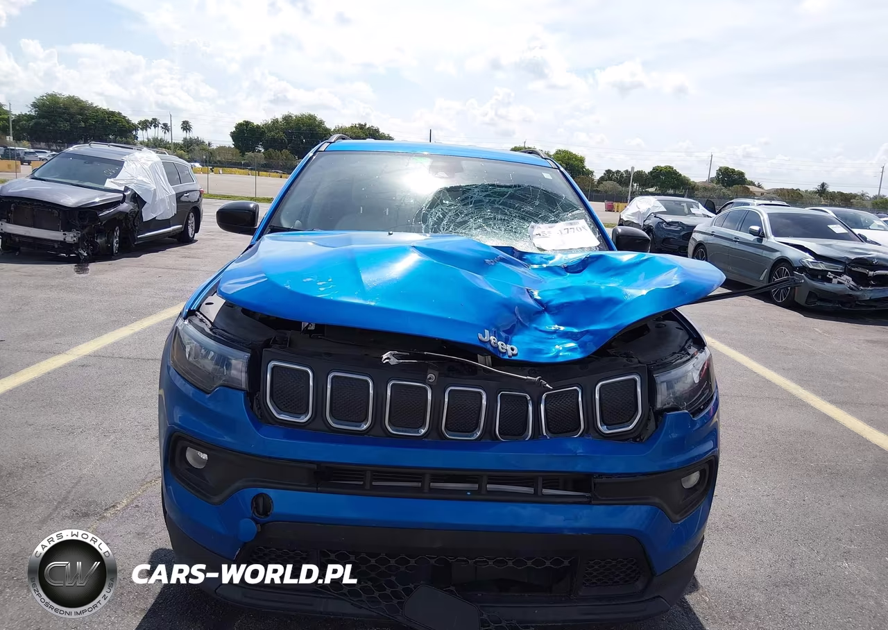 2022 Jeep Compass Latitude Fwd VIN:3C4NJCBB5NT177785 - 12