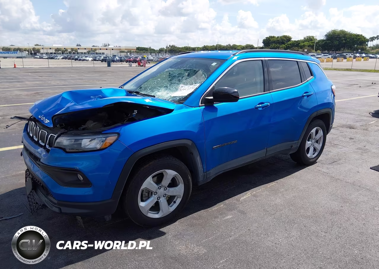 2022 Jeep Compass Latitude Fwd VIN:3C4NJCBB5NT177785 - 2