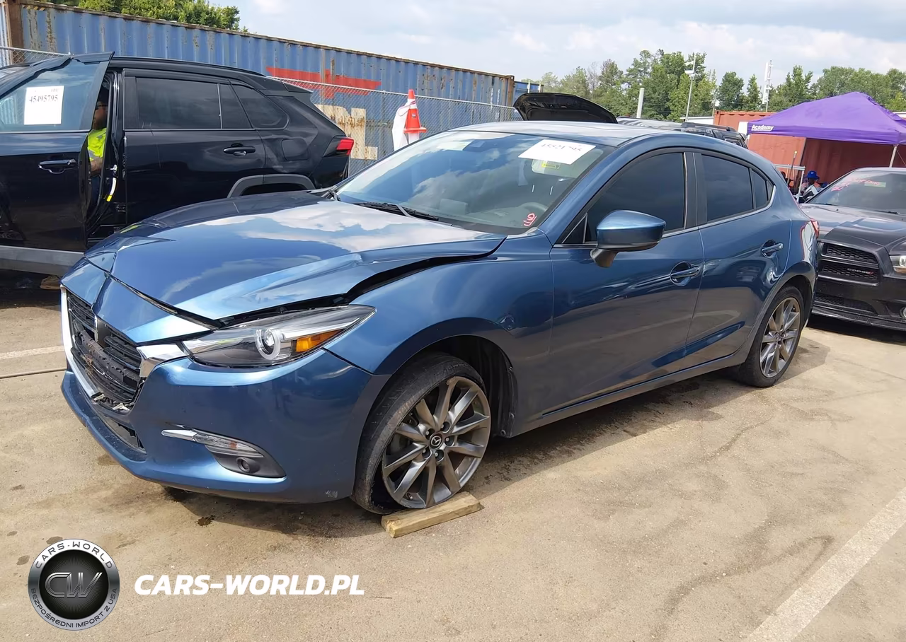 2018 Mazda Mazda3 Grand Touring VIN:3MZBN1M37JM160201 - 2