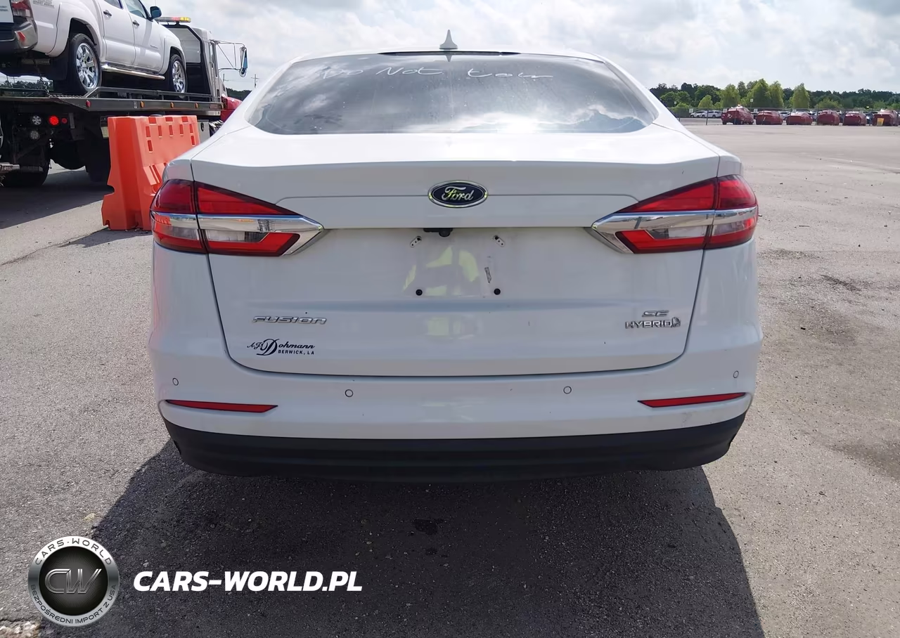 2019 Ford Fusion Hybrid Se VIN:3FA6P0LU1KR106261 - 16