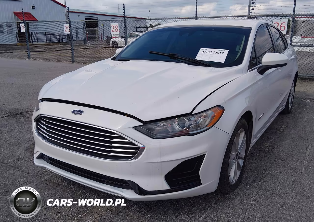 2019 Ford Fusion Hybrid Se VIN:3FA6P0LU1KR106261 - 2