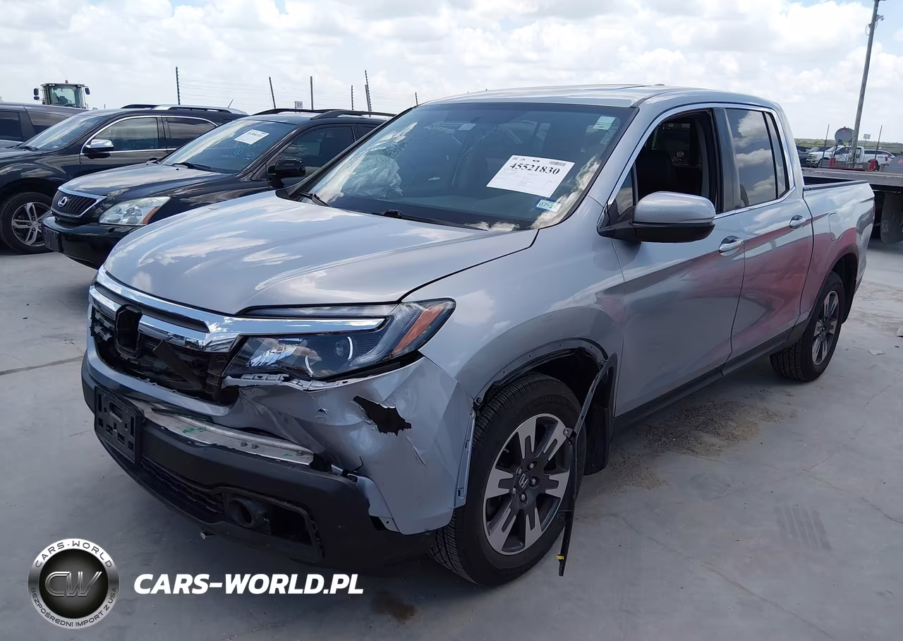 2019 Honda Ridgeline Rtl VIN:5FPYK2F58KB004837 - 2
