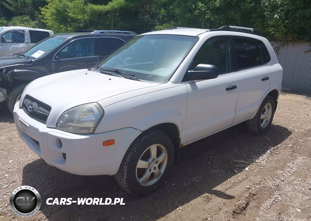 2007 Hyundai Tucson Gls VIN:KM8JM12B07U556725 - 2