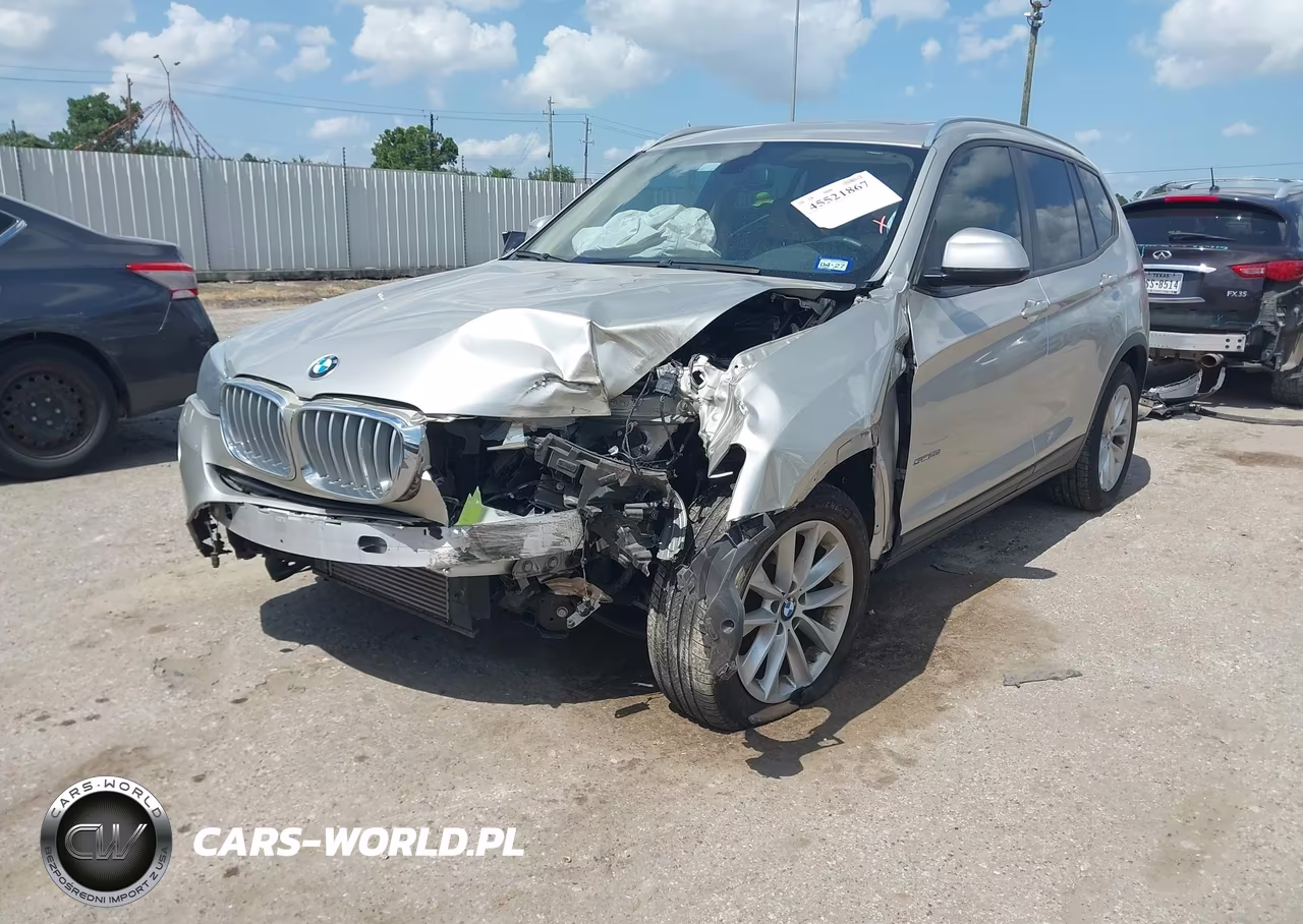 2016 BMW X3 Sdrive28I VIN:5UXWZ7C58G0T42952 - 2