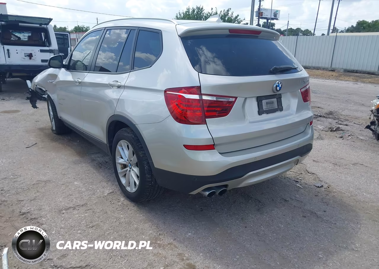 2016 BMW X3 Sdrive28I VIN:5UXWZ7C58G0T42952 - 3