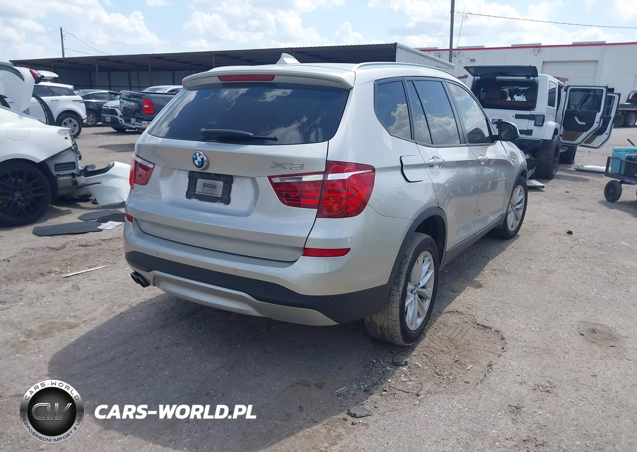 2016 BMW X3 Sdrive28I VIN:5UXWZ7C58G0T42952 - 4