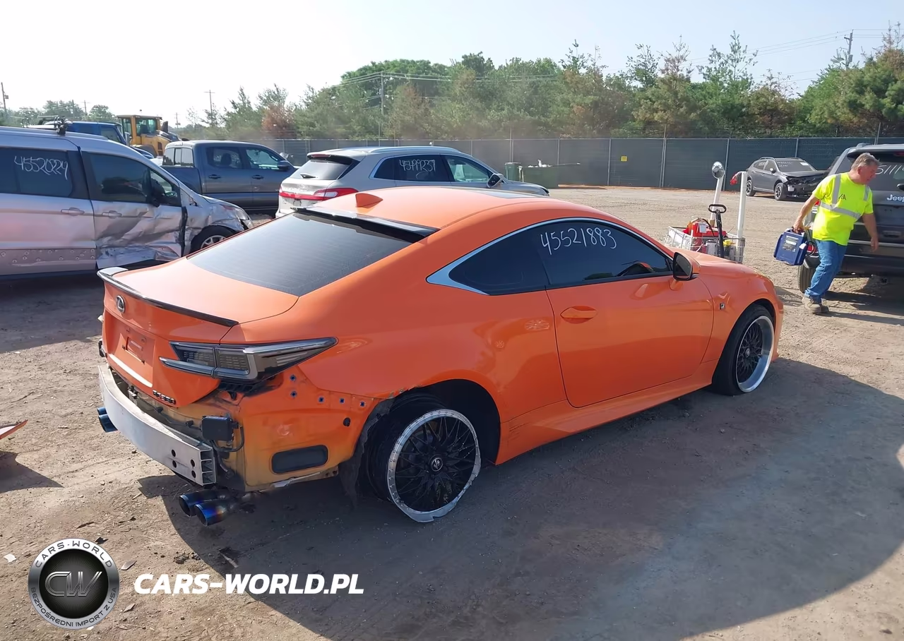 2015 Lexus Rc 350 VIN:JTHHE5BC9F5003613 - 4
