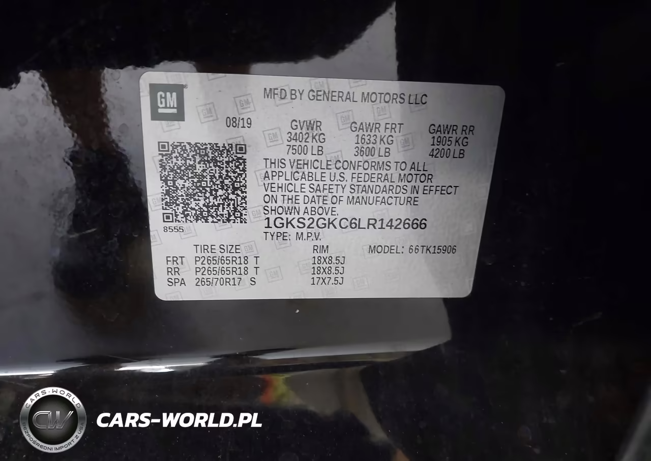 2020 GMC Yukon Xl 4Wd Slt VIN:1GKS2GKC6LR142666 - 9