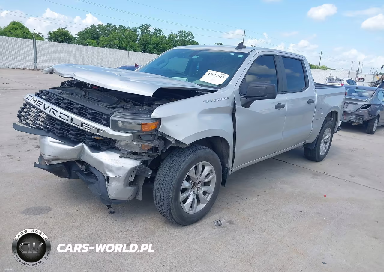 2020 Chevrolet Silverado 1500 2Wd Short Bed Custom VIN:3GCPWBEH3LG135707 - 2
