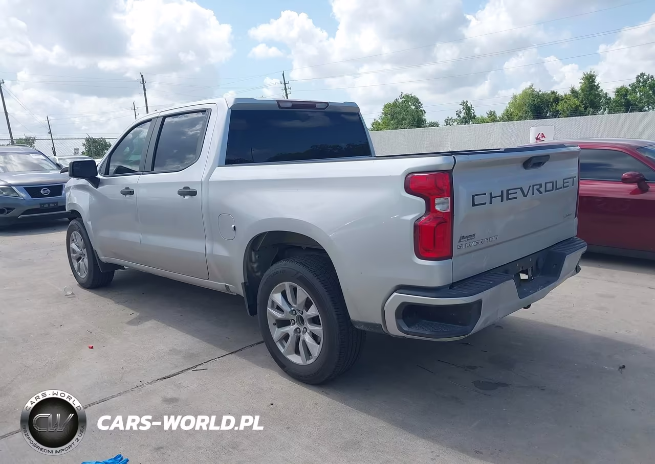 2020 Chevrolet Silverado 1500 2Wd Short Bed Custom VIN:3GCPWBEH3LG135707 - 3