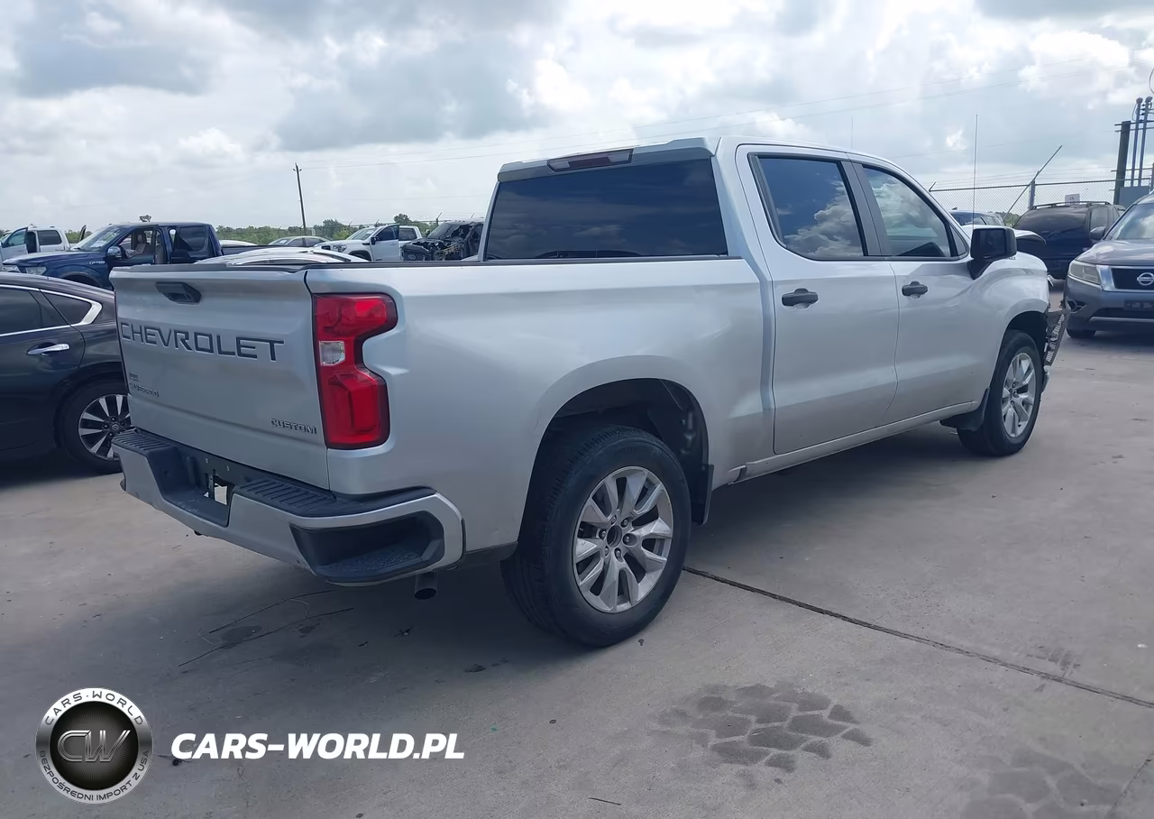 2020 Chevrolet Silverado 1500 2Wd Short Bed Custom VIN:3GCPWBEH3LG135707 - 4