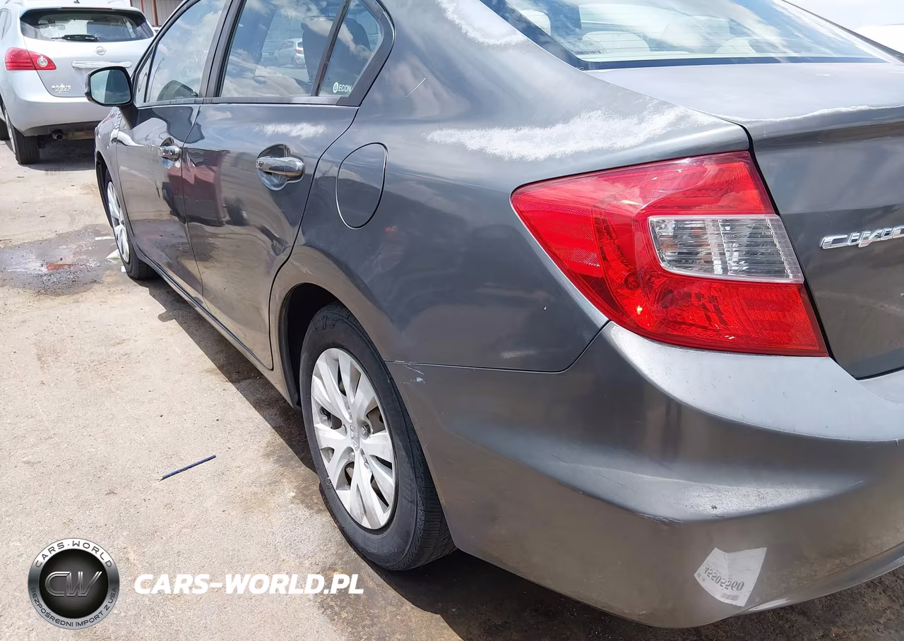 2012 Honda Civic Lx VIN:2HGFB2E52CH553335 - 12