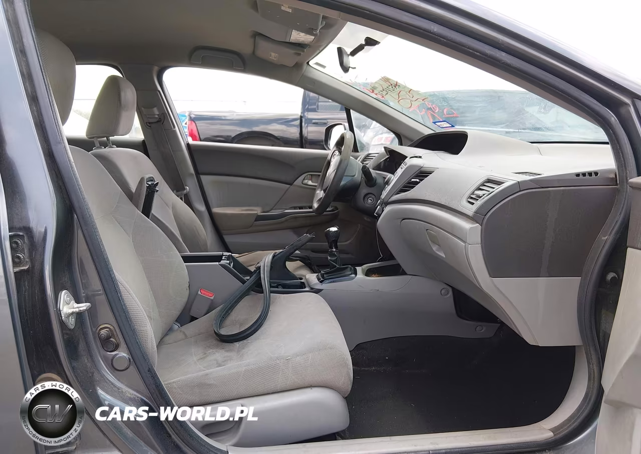 2012 Honda Civic Lx VIN:2HGFB2E52CH553335 - 5