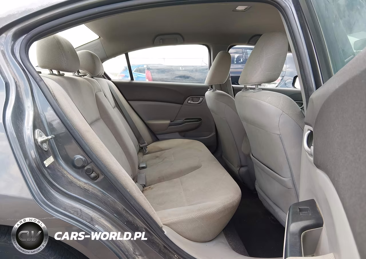 2012 Honda Civic Lx VIN:2HGFB2E52CH553335 - 8
