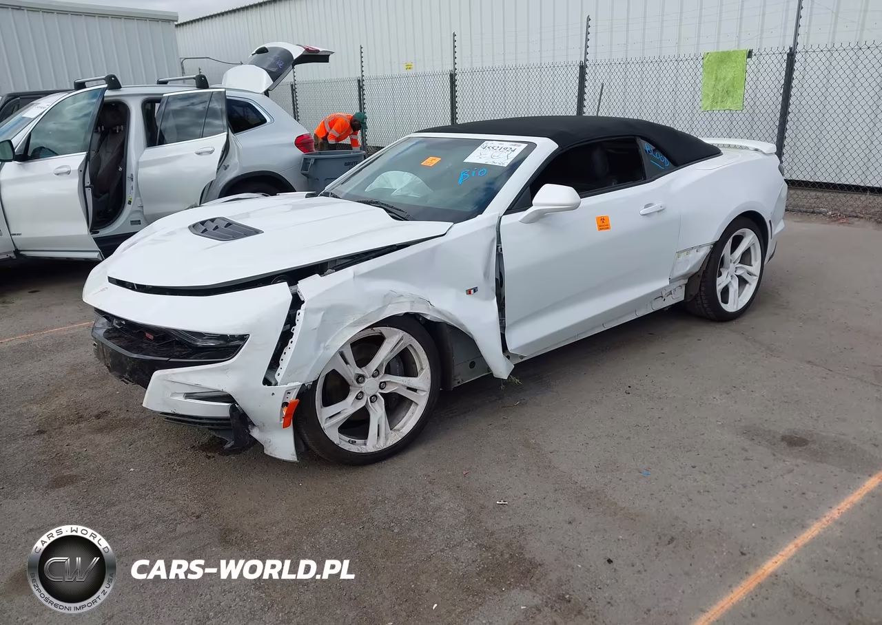 2019 Chevrolet Camaro 2Ss VIN:1G1FH3D75K0115622 - 2