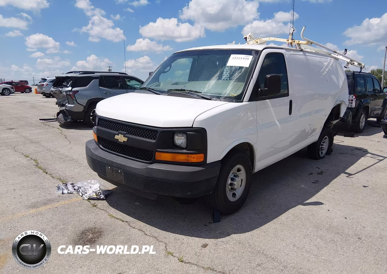 2014 Chevrolet Express 2500 Work Van VIN:1GCWGFBA9E1110710 - 2