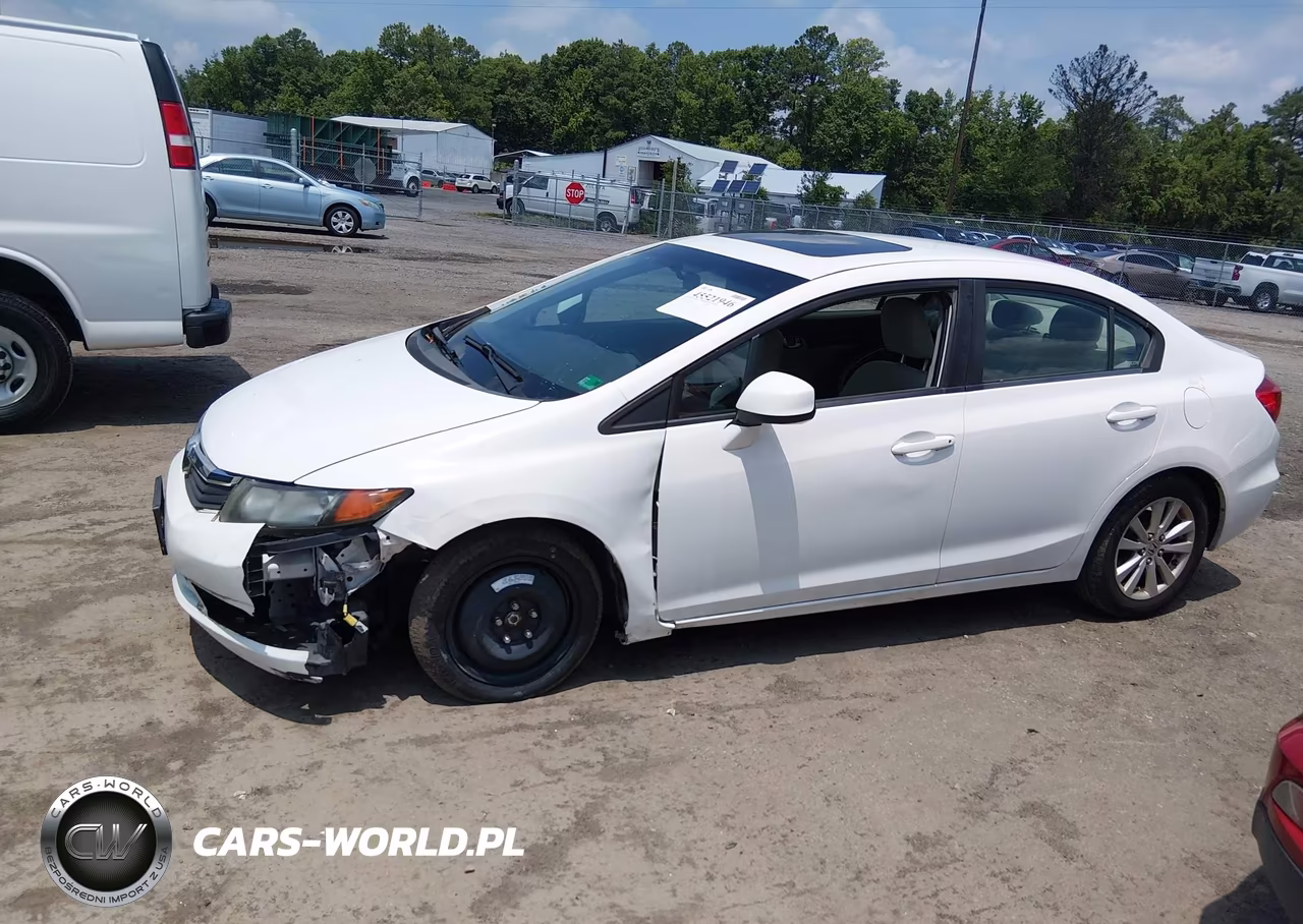 2012 Honda Civic Ex VIN:19XFB2F80CE057064 - 13