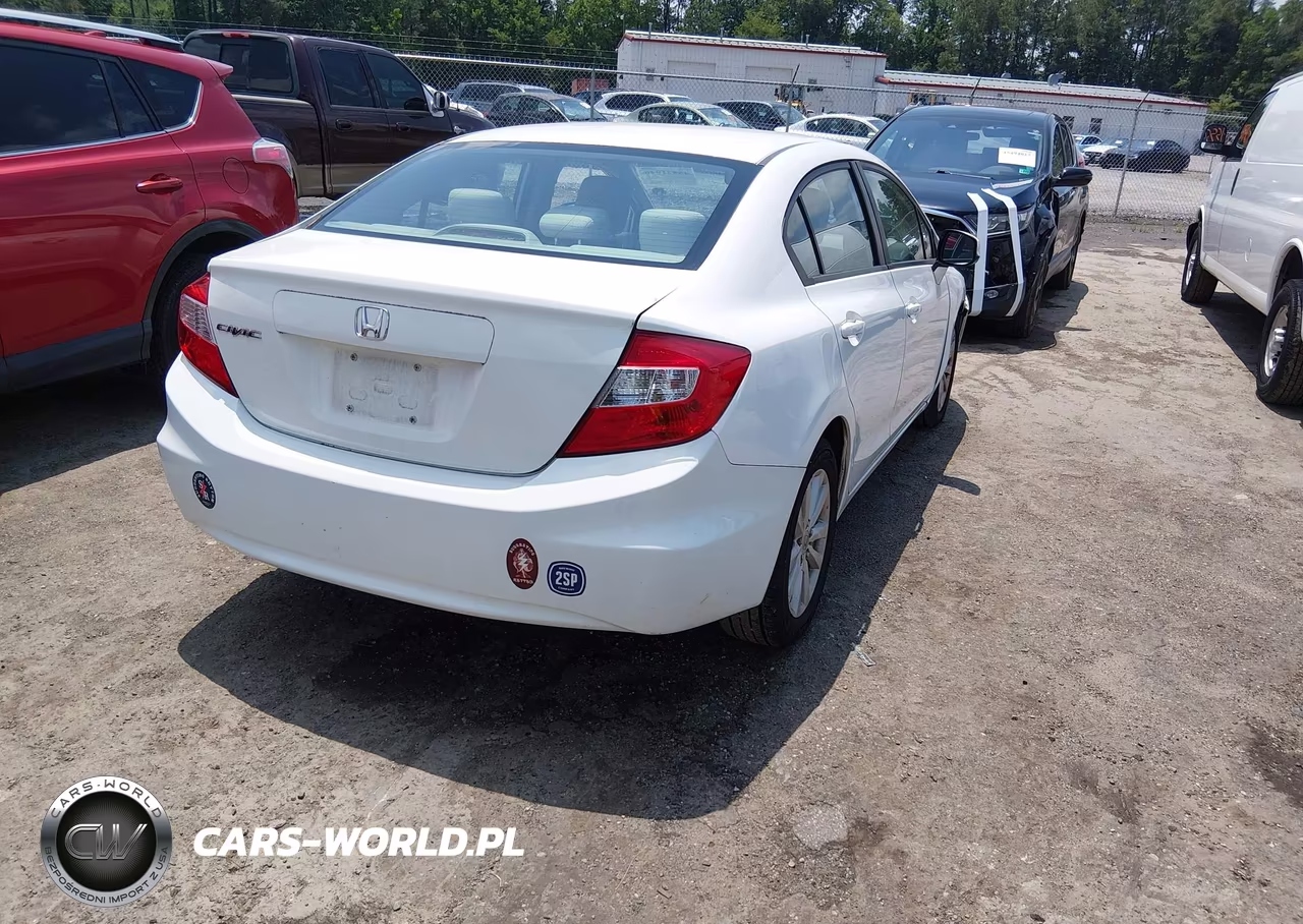 2012 Honda Civic Ex VIN:19XFB2F80CE057064 - 4