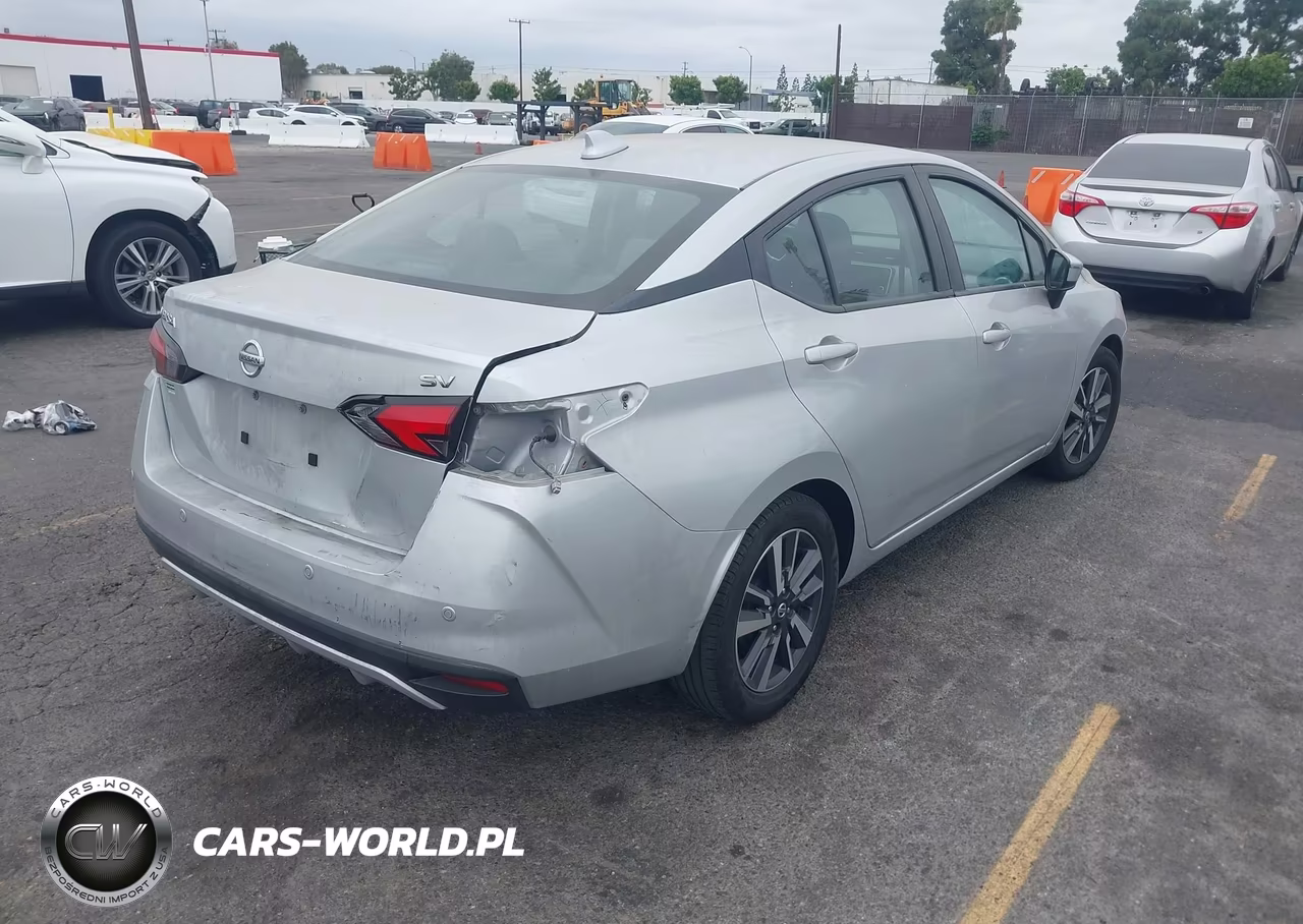 2021 Nissan Versa Sv Xtronic Cvt VIN:3N1CN8EVXML913071 - 4