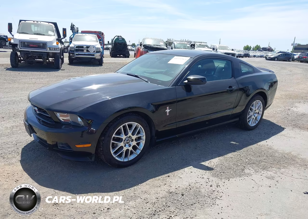 2012 Ford Mustang V6 Premium VIN:1ZVBP8AM1C5224466 - 2