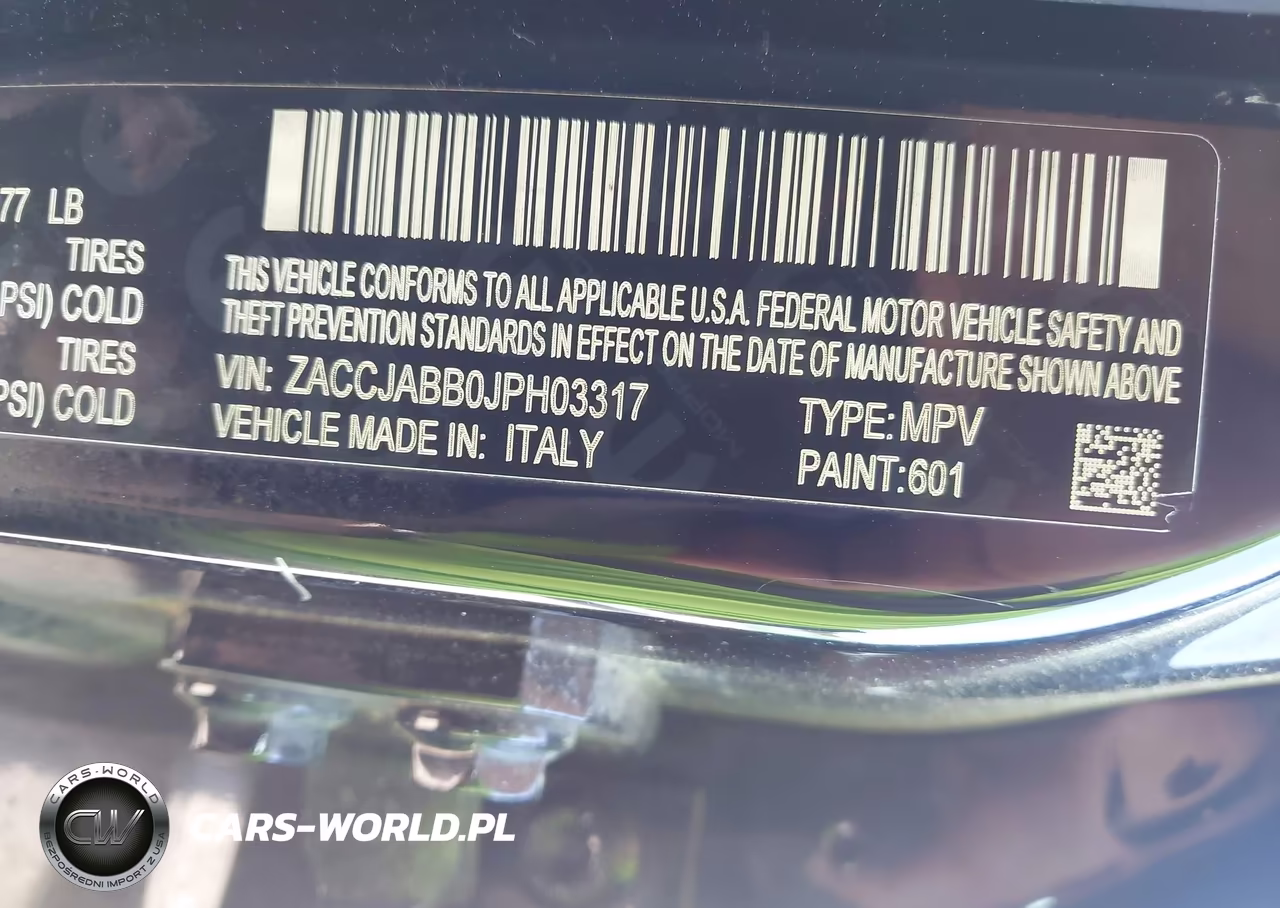 2018 Jeep Renegade Altitude Fwd VIN:ZACCJABB0JPH03317 - 9