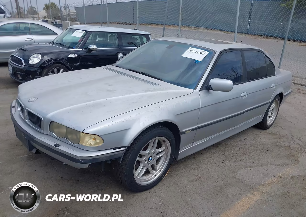2001 BMW 740Il VIN:WBAGH83471DP22884 - 2