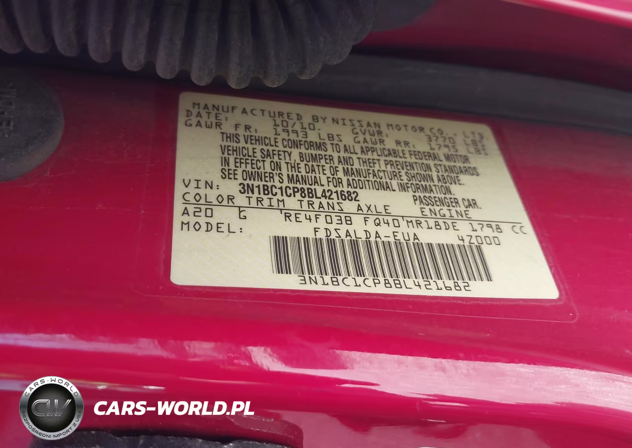 2011 Nissan Versa 1.8S VIN:3N1BC1CP8BL421682 - 9