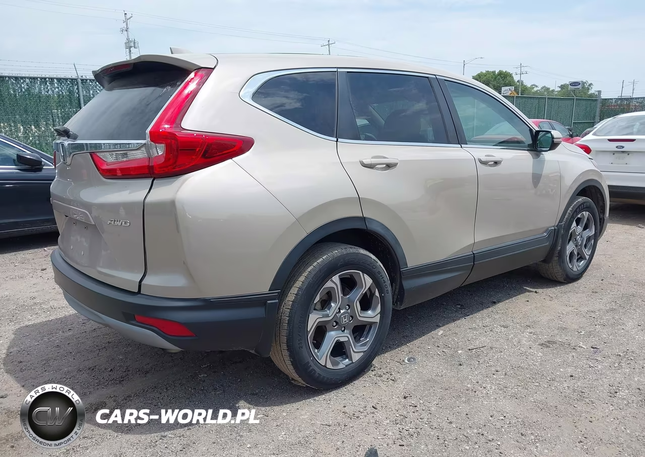 2018 Honda Cr-V Ex-L-Ex-L Navi VIN:5J6RW2H83JL029403 - 4
