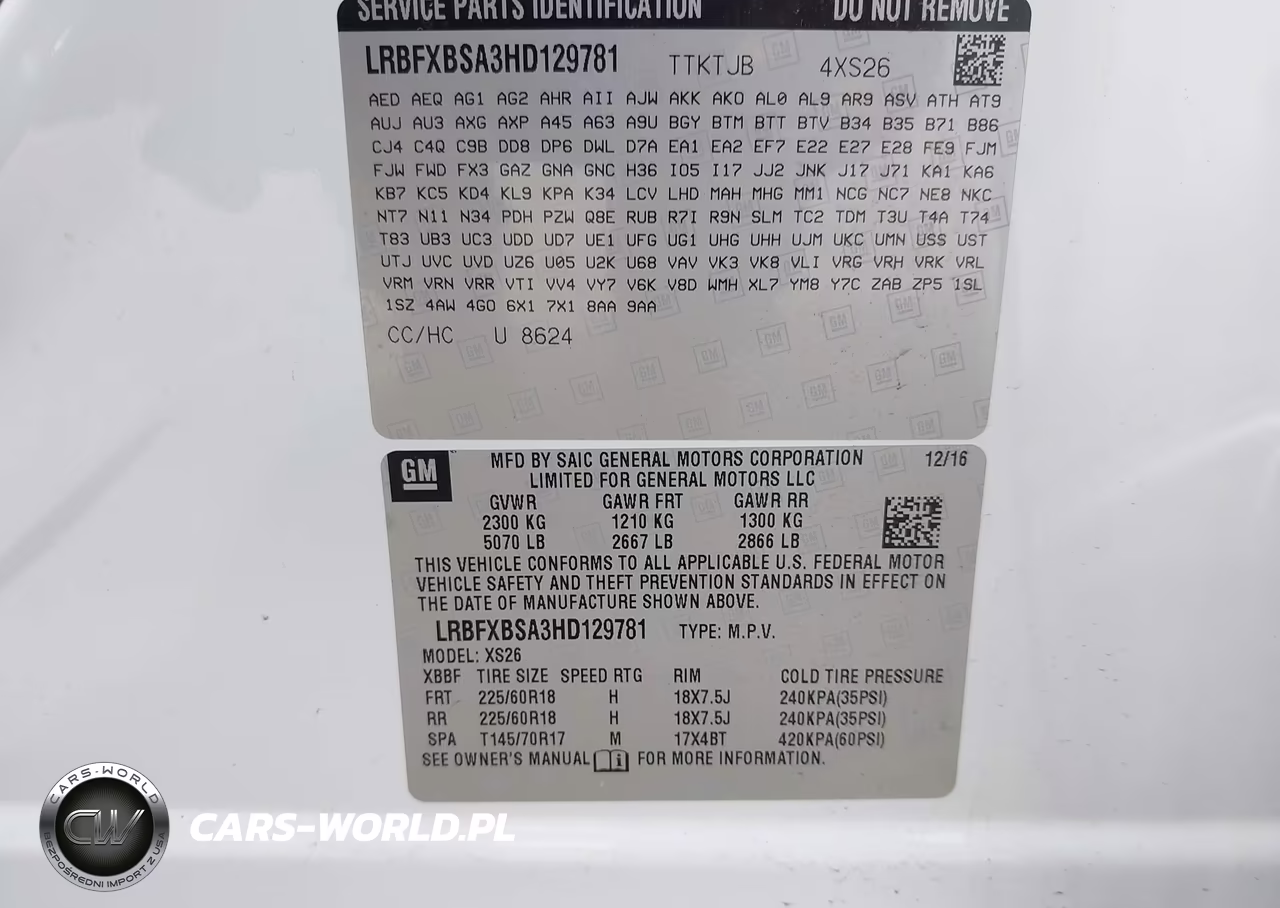 2017 Buick Envision Essence VIN:LRBFXBSA3HD129781 - 9