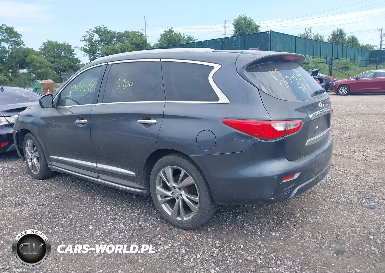 2013 Infiniti Jx35 VIN:5N1AL0MM9DC316456 - 3