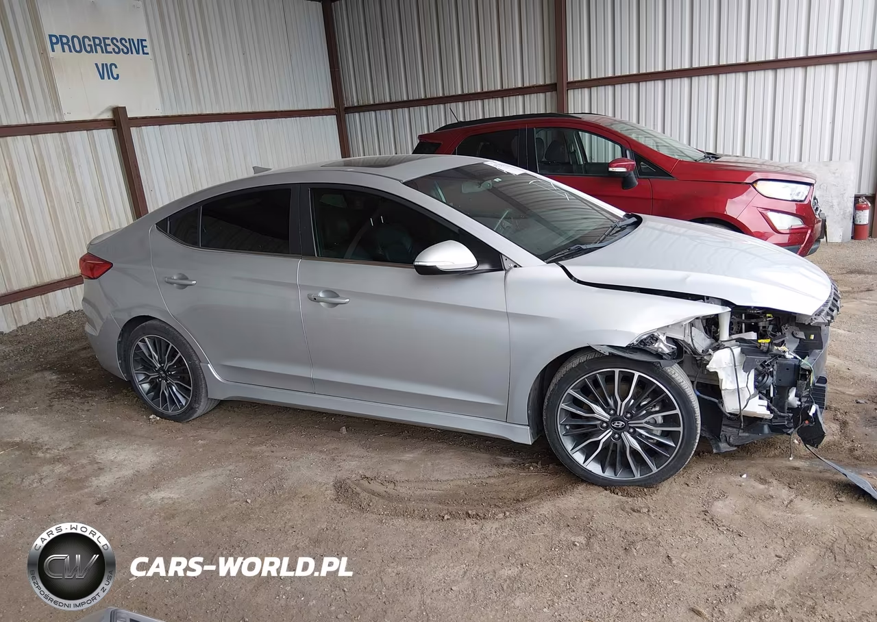 2018 Hyundai Elantra Sport VIN:KMHD04LB0JU525300 - 14