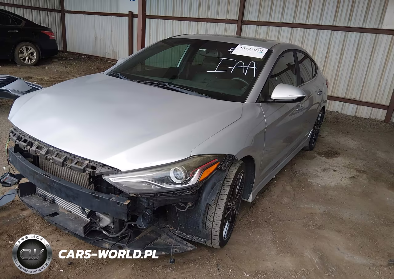 2018 Hyundai Elantra Sport VIN:KMHD04LB0JU525300 - 2